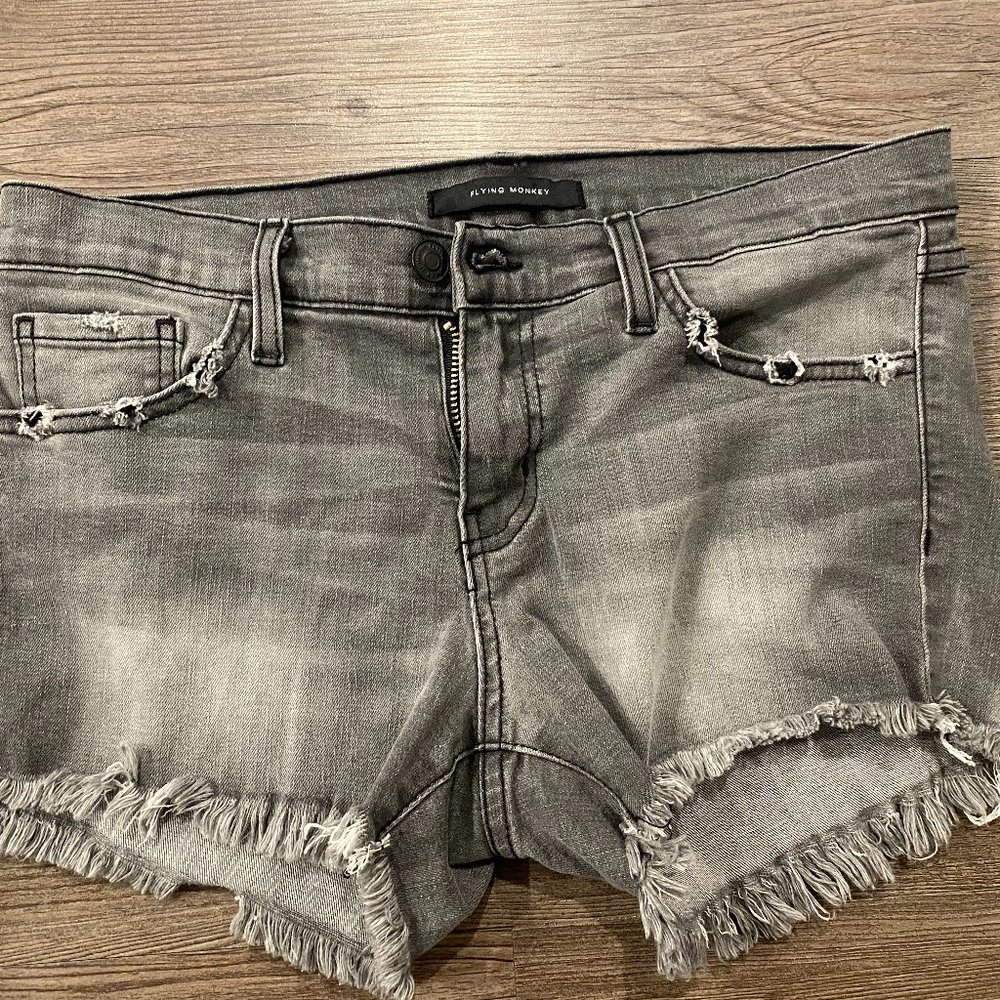 Flying Monkey Jean Shorts